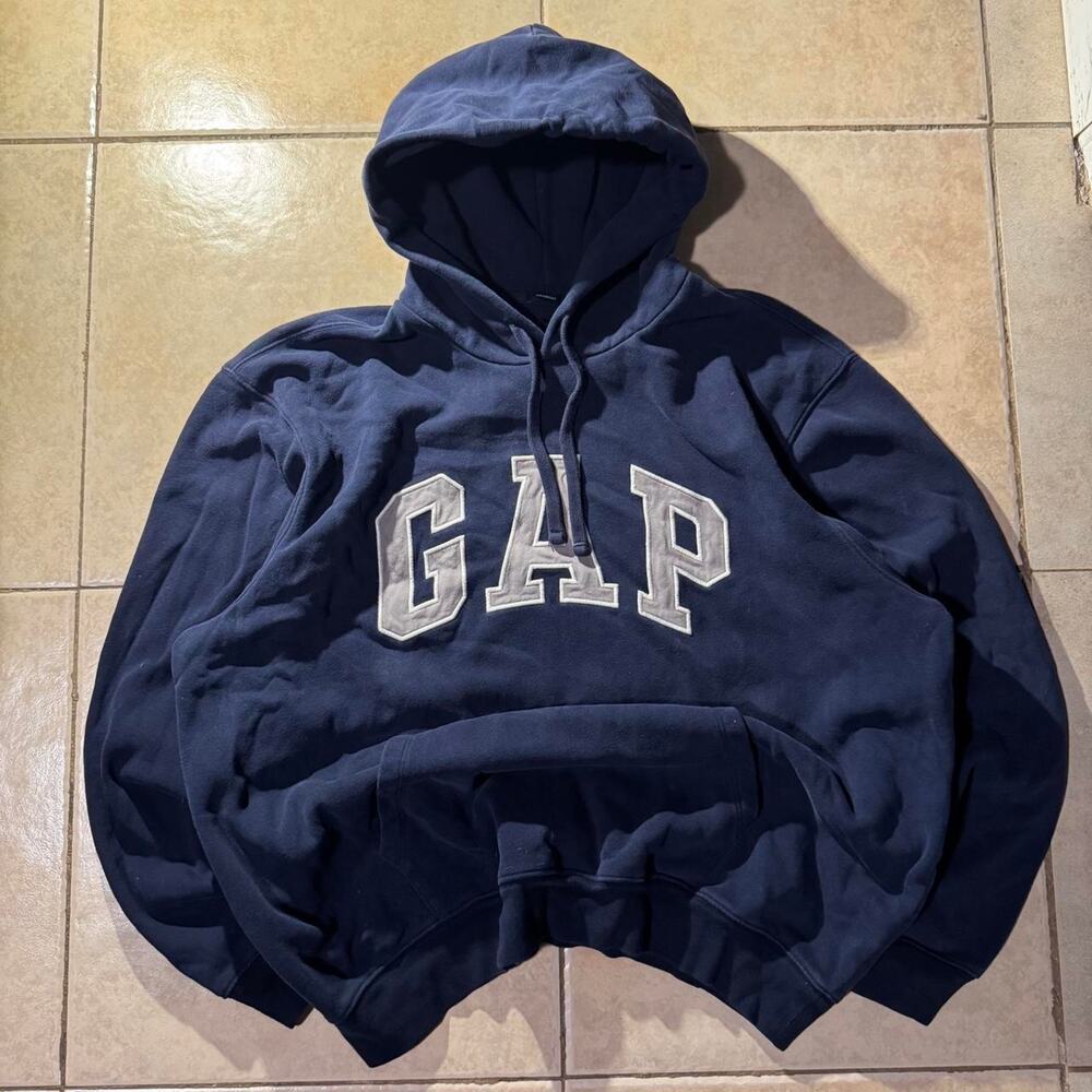 Navy gap hoodie Size XL in Mens